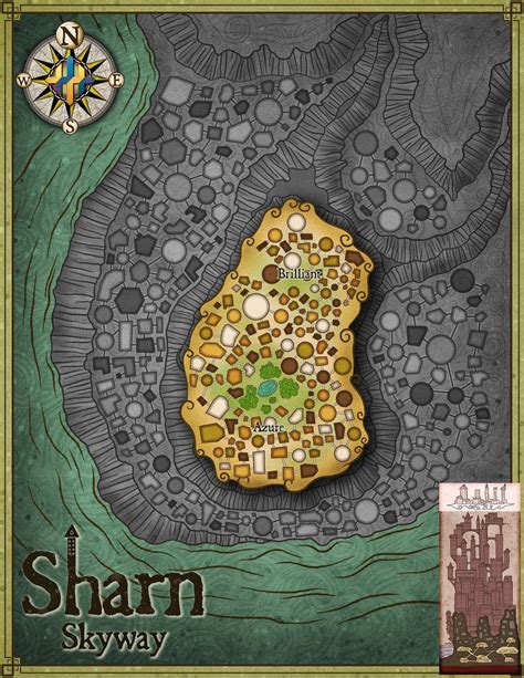 Sharn Skyway In Eberron World Anvil