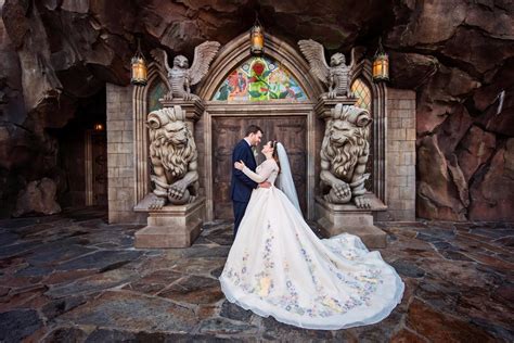 Disney Fairy Tale Wedding Shoot At Magic Kingdom Popsugar Love And Sex