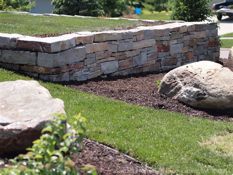 Dry Stacked Stone Retaining Wall Chilton Weathered Edge Flickr