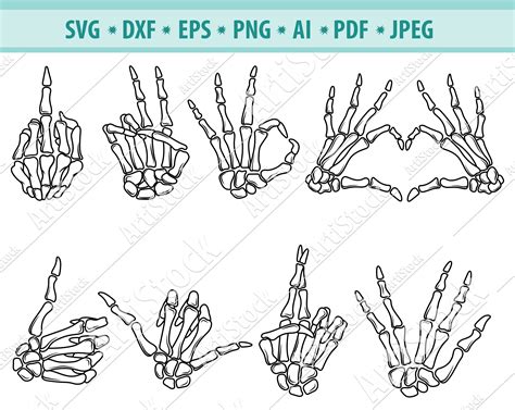 Skeleton Hands Drawing Skeleton Hand Tattoo Hand Tattoos Two Fingers