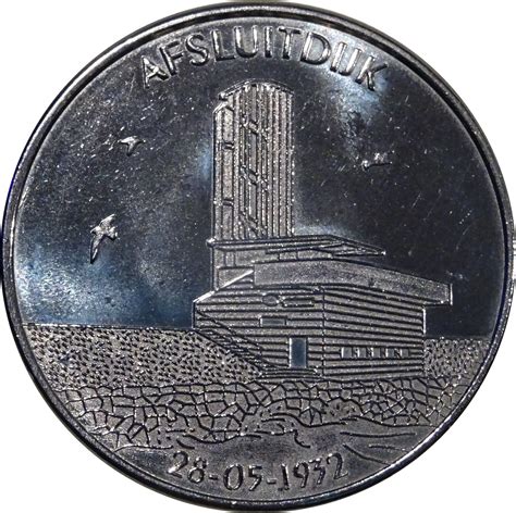 Dutch Heritage Collectors Coin Afsluitdijk Exonumia Numista