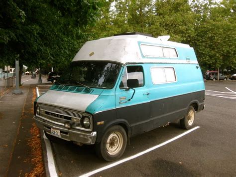 Old Parked Cars 1973 Dodge Tradesman 300 Travco Travel Wagon