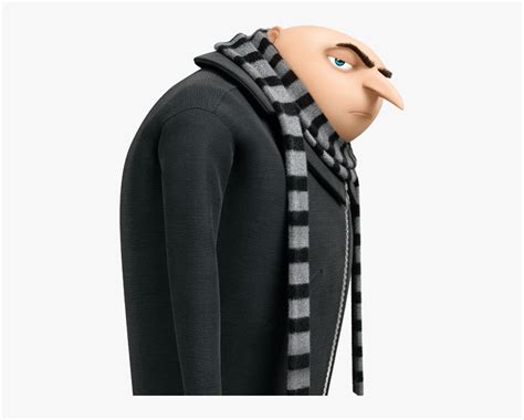 Gru Side View Gru Despicable Me Side View Hd Png Download Kindpng