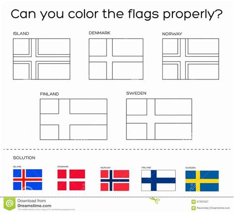 Sweden Flag Coloring Page In 2020 Sweden Flag Coloring Pages