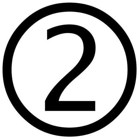 Number 2 Found On Polyvore Text Symbols Cool Text Symbols Number Icons