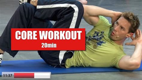 Core Workout 20 Min Abs And Back Exercises Youtube