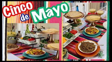 Set up a taco bar with all the fixings. CINCO DE MAYO Food Buffet & Dessert Ideas in 2020 | Cinco de mayo food, Buffet food, Party food ...