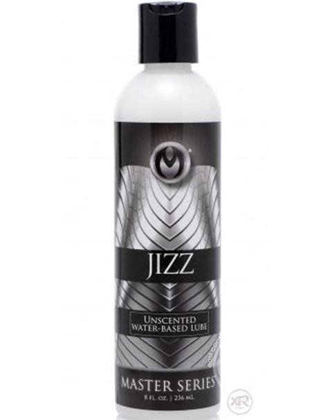 Xr Brands Master Series Master Series Jizz Unscented Water Based Lubricant 8oz Spankys Adult