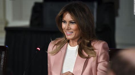 Melania Trump Remains Silent After Presidents Racist Comments Cnn Video