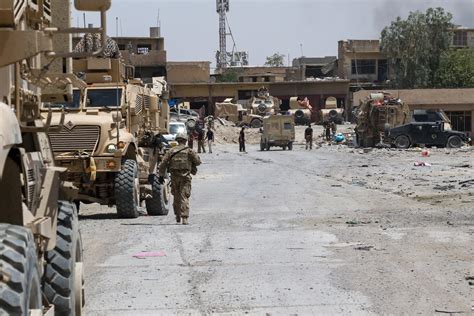 Iraqi Forces Control Mosul Fighting Continues In Raqqa Us