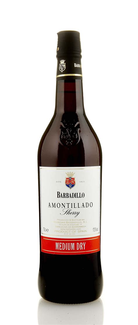 Amontillado Medium Dry Sherry Antonio Barbadillo Barbadillo Bodegas