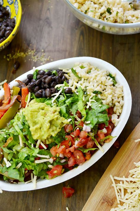 Diy Chipotle Burrito Bowl Recipe Healthy Recipes Vegan Chipotle
