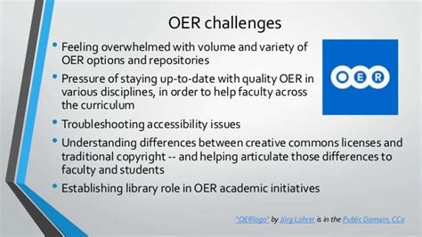 Oer Challenges And Benefits From An Academic Librarians Perspective