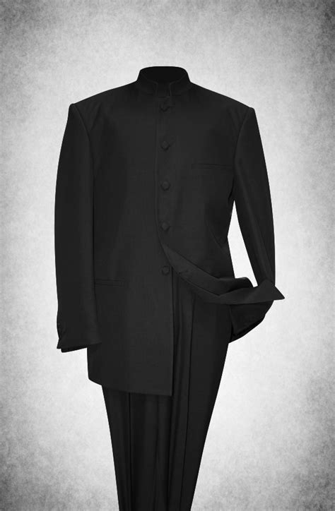 Su101 Premium Style Clergy Suit Black Big Men Style Gq Style Sharp