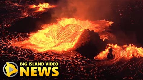 Kilauea Volcano Eruption Update New Footage Released June 12 2023