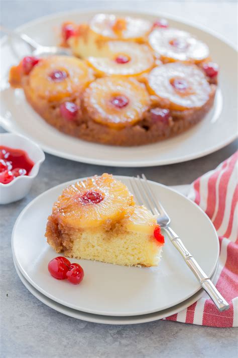 In a large bowl, beat egg whites just until soft peaks form. Pineapple Upside Down Cake + a Recipe Video - My Kitchen Craze