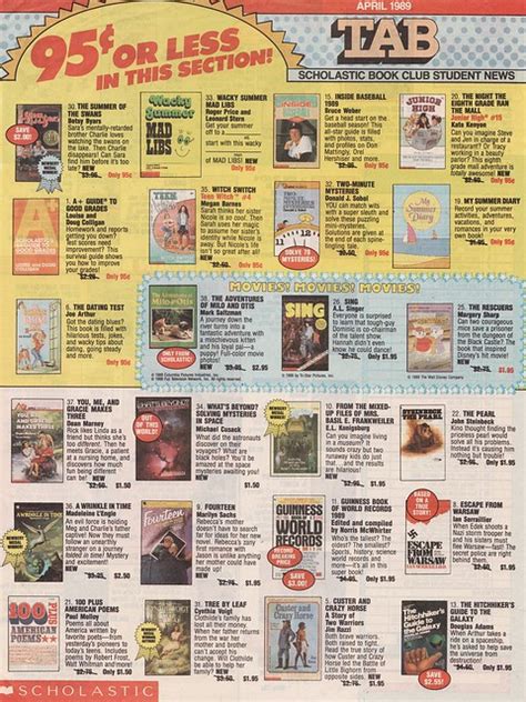 Scholastic Book Order Form 1989 Flickr Photo Sharing