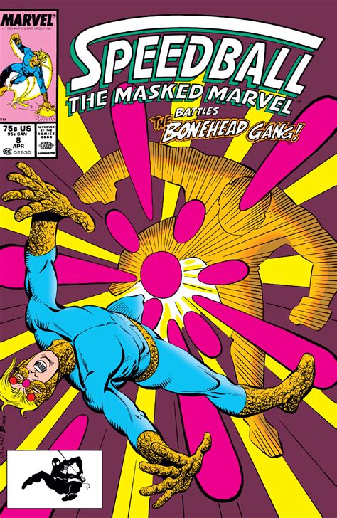 Speedball 1988 8 Comic Issues Marvel
