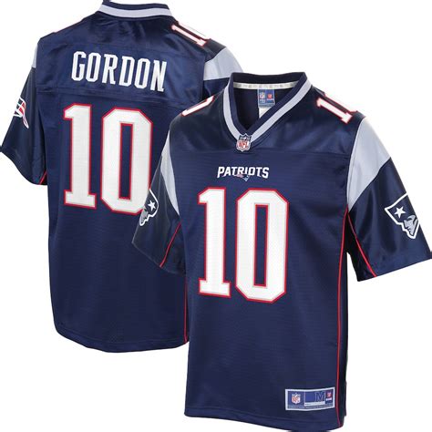 Josh Gordon New England Patriots Nfl Pro Line Player Jersey Navy