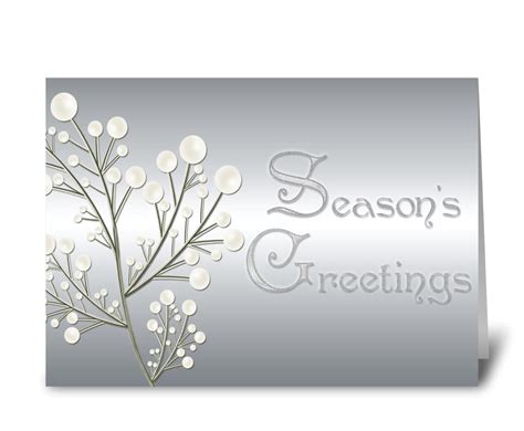 Silver, Season's Greetings - Send this greeting card designed by Starstock Greetings - Card Gnome