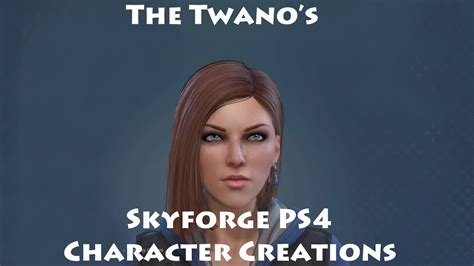 Skyforge Character Creation Cute Female 5 Early Access Ps4 Youtube