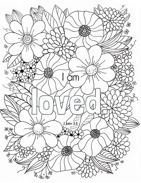 Scripture Adult Coloring Pages Sketch Coloring Page