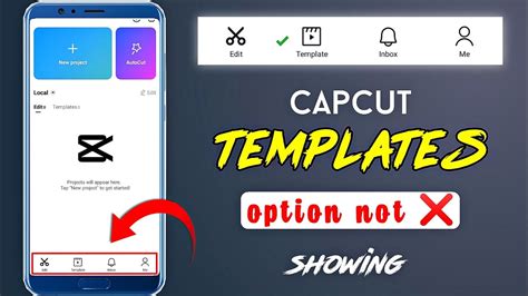 Capcut Template Option Not Showing Problem Solved Youtube