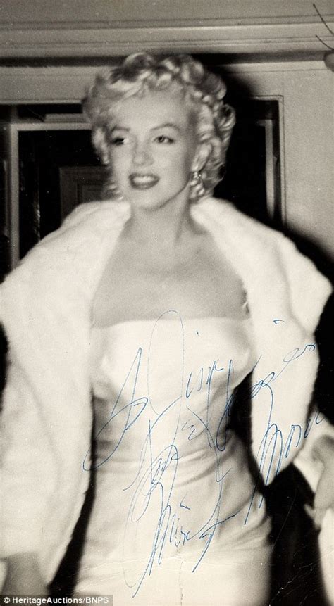 Superfan James Collins Who ‘stalked Marilyn Monroe Sells Photograph