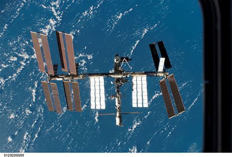 Esa View Of The International Space Station Following Undocking Of