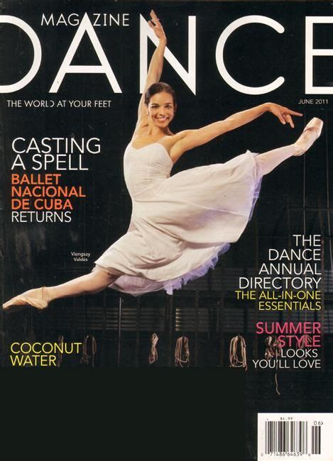 Dance Magazine Cover Dance Magazine Uba Ballroom Dancing Reading