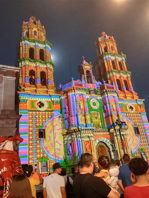 Vuelve La Fiesta De Luz Sobre Fachada De Catedral Medias Tintas Slp