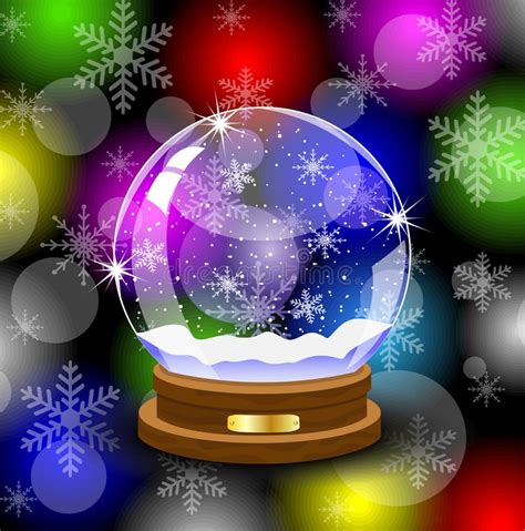 Glass Festive Ball Stock Vector Illustration Of Winter 48284030