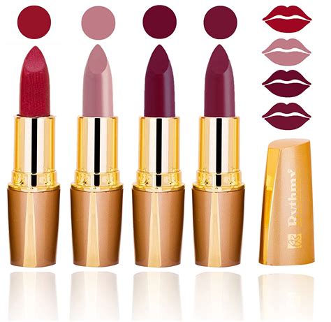 Buy Rythmx Creamy Matte Lipsticks 4 Gm Combo Of 4 Online At Low