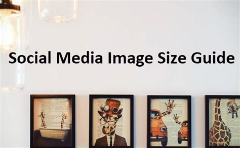 Social Media Image Size Guide For 2018 E Clincher