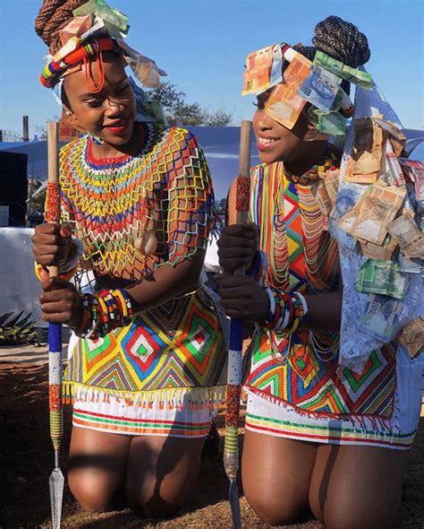 Zulu Maiden In Umemulo Traditional Attire Clipkulture Images