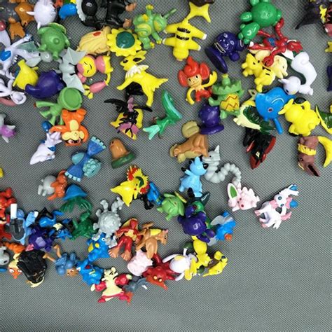 Buy 144pcs Pokemon Toy Set Mini Action Figures Poke Go Monster Vinyl