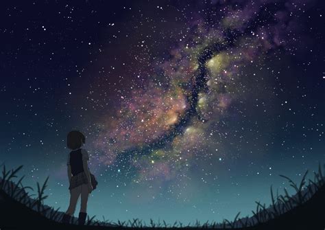 Pin By Hime Kuzuki On Beautiful Art Sky Anime Anime Scenery Anime