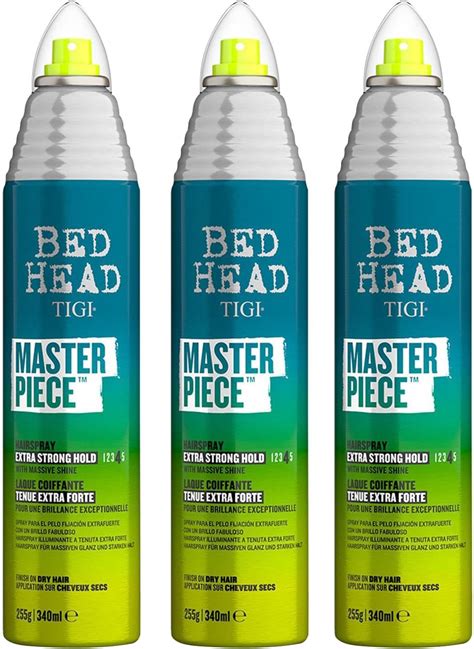 Tigi Bed Head Masterpiece Massive Shine Hairspray Triple Pack X