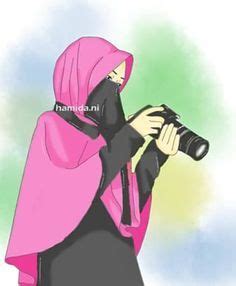78 Koleksi Gambar Kartun Muslimah Cantik Bercadar Terbaru