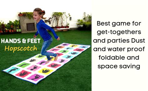 Buy Disa Decorations Hand And Feet Hopscotch Game For Adults 9 X 5