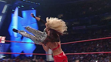 Trish Stratus Vs Victoria Extreme Rules Match Raw May 12 2003 Wwe