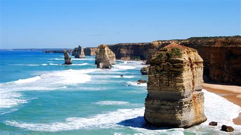 Twelve Apostles On The Australian Coast Full Hd Wallpaper And