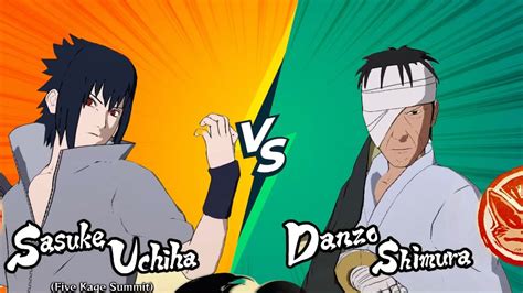 ᴴᴰ Sasuke Five Kage Summit Vs Danzo Shimura Comp Vs Comp Naruto
