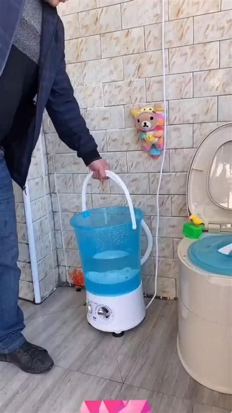 Portable Mini Foldable Washing Machine Video In 2021 Diy Household