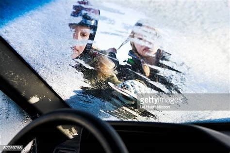 Car Ice Scraper Photos And Premium High Res Pictures Getty Images