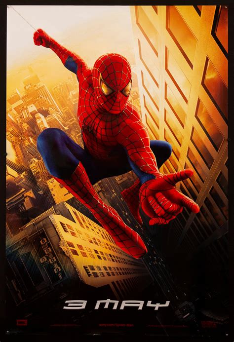 Spider Man Movie Poster 2002 1 Sheet 27x41