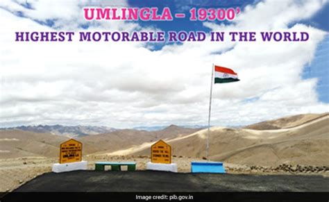 Worlds New Highest Motorable Road Constructed At Umling La Ladakh