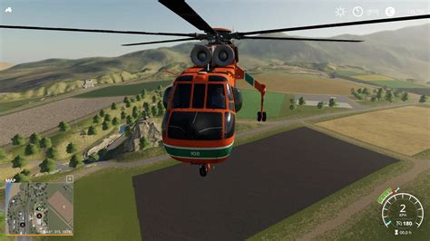 Forestry Helicopter V10 Mod Farming Simulator 2022 19 Mod