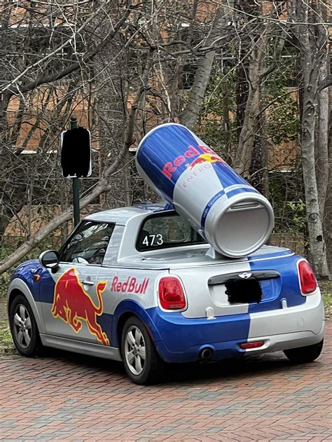 Red Bull Mini Cooper From What Ive Heard Theres Only 500 Of Them