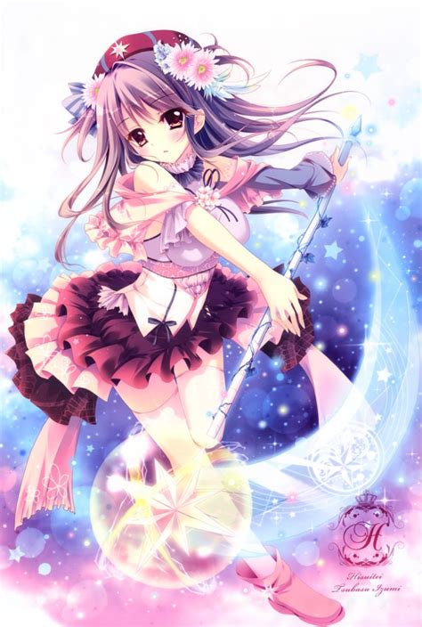 Anime Girl Magic Wallpaper